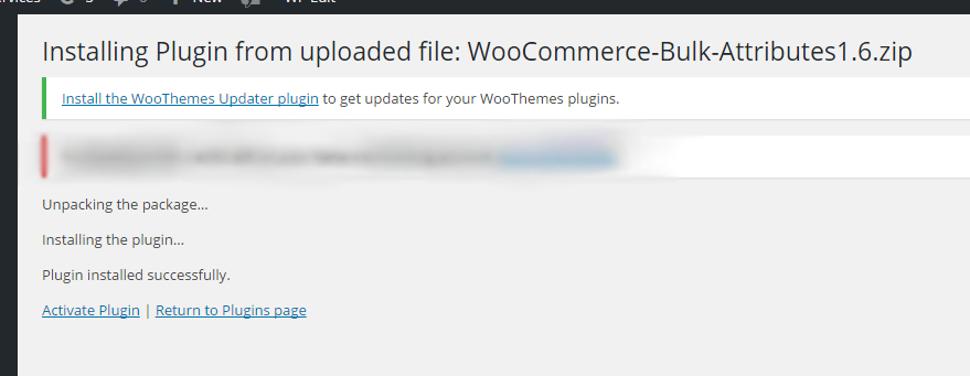 Woocommerce Bulk Attribute Plugin - How To install - Upload2